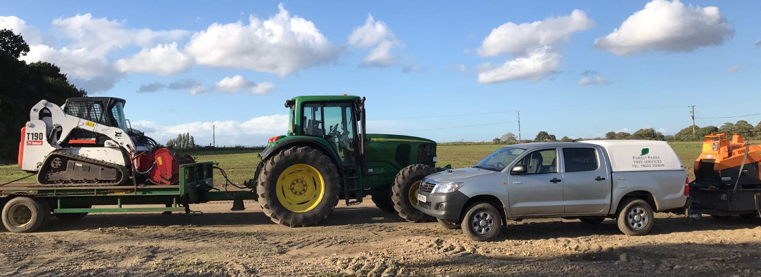 Forest Farm Tree Services Site Clearance